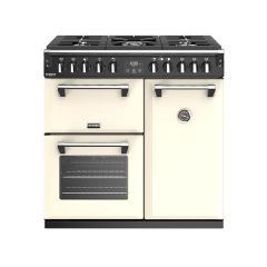 Stoves 444444898 Richmond DX S900DF Cream 900cm Dual Fuel Range Cooker *DISPLAY STOCK AT SHERINGHAM**