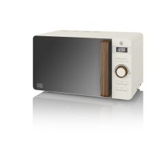 Swan SM22036WHTN Nordic White Microwave