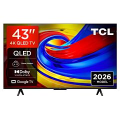 TCL 43P7L-UK 43" 4K HDR QLED Direct LED Google TV
