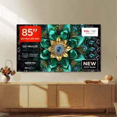 TCL 85Q6C-UK 85" 4K QD-Mini LED UHD Smart Google TV