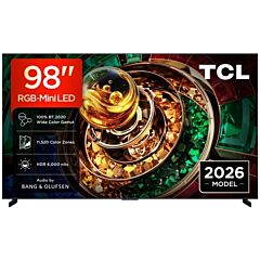 TCL 98RM9L-UK 98" 4K Ultra HD RGB MINI LED Google TV