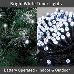The Christmas Workshop 70310 50 Led Timer Lights battery operated
