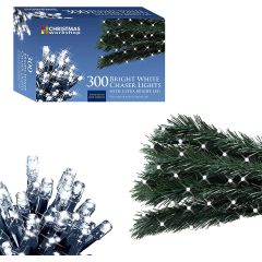 The Christmas Workshop 77650 300 Chaser Lights With Ultra Bright Leds