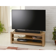 Ttap MEM1200OAK3 1200Mm Wood Television Stand