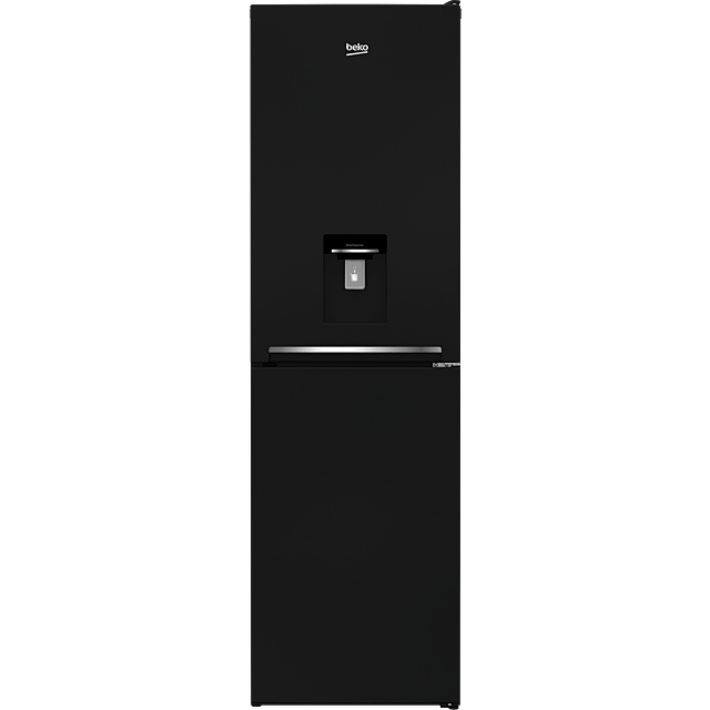 Beko CFG3582DB 54cm Frost Free Tall Black Fridge Freezer 