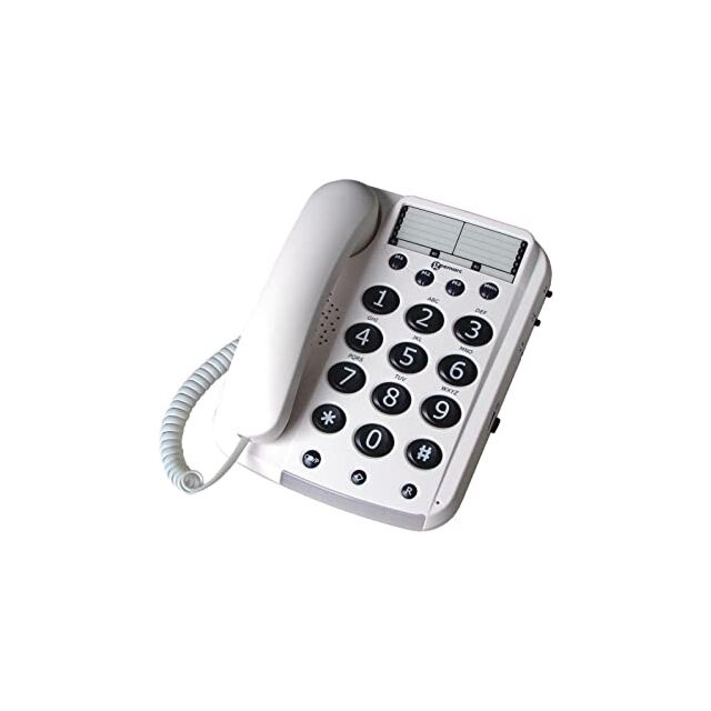 Geemarc DALLAS10 Big Button Corded Telephone