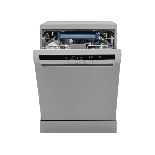Grundig GNF41822X 13 Place Setting Full Size Dishwasher in stainless steel
