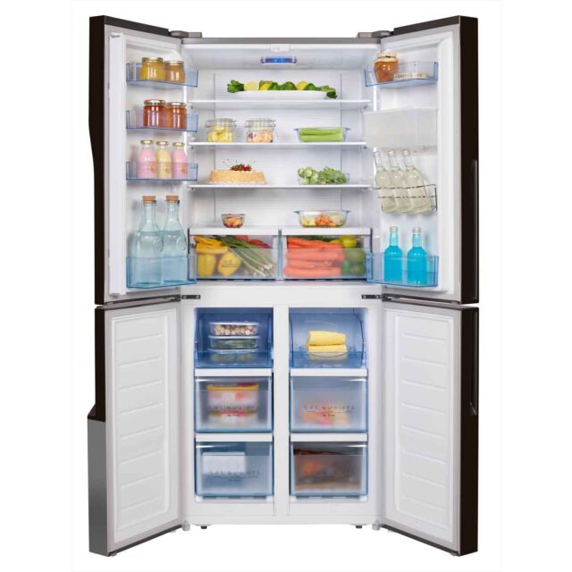 Hisense RQ560N4WC1 Side-By-Side Non-Plumbed American Style Fridge Freezer