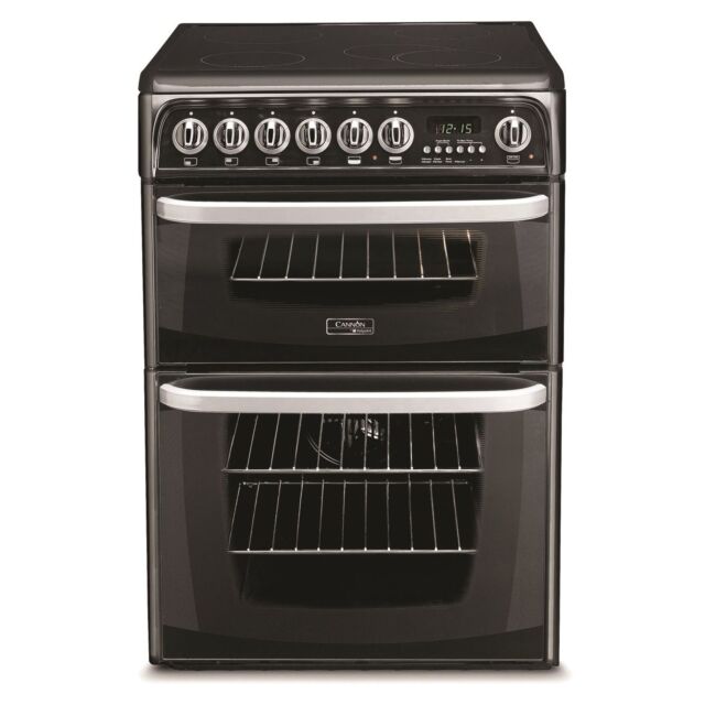 Hotpoint CH60EKK 60cm electric double oven cooker