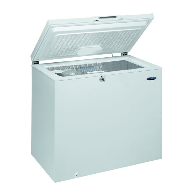 Ice King CF252W 252 Litre Chest Freezer 2 Baskets 101Cm Wide A+