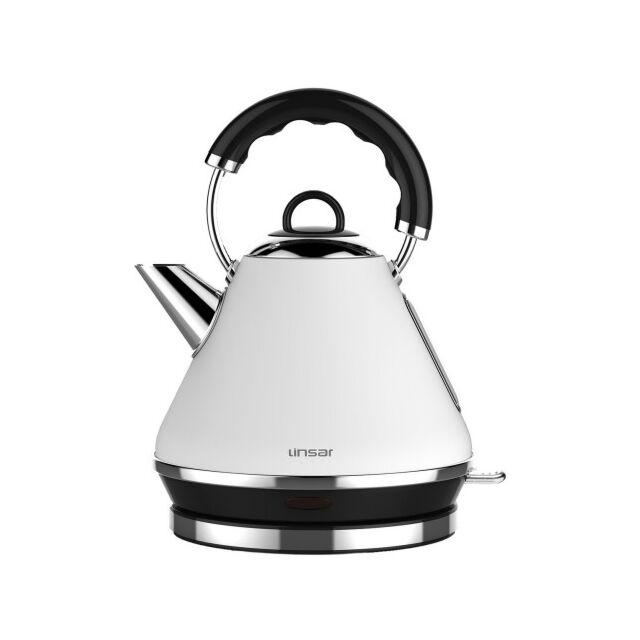 Linsar PK117WHITE Pyramid Kettle 