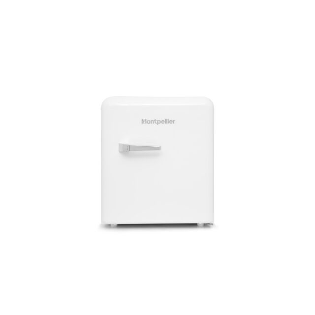 Montpellier MAB50W Retro Table Top Fridge