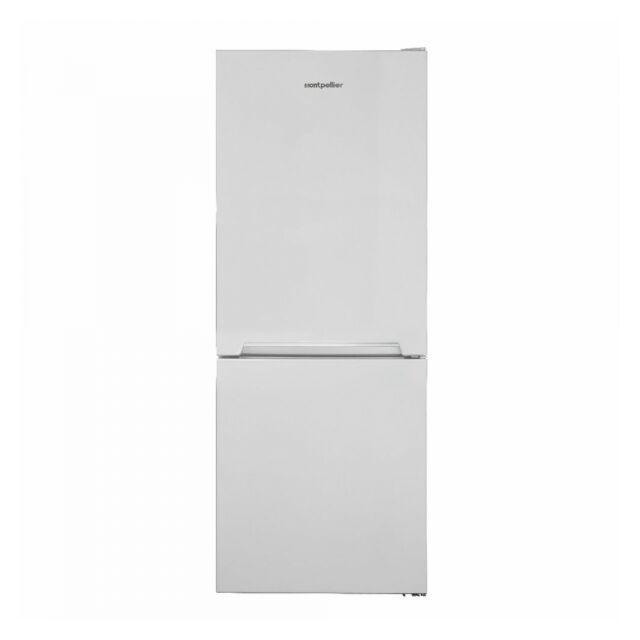 Montpellier MS137W 136 Cm Static White Fridge Freezer, 2 Drawer Freezer