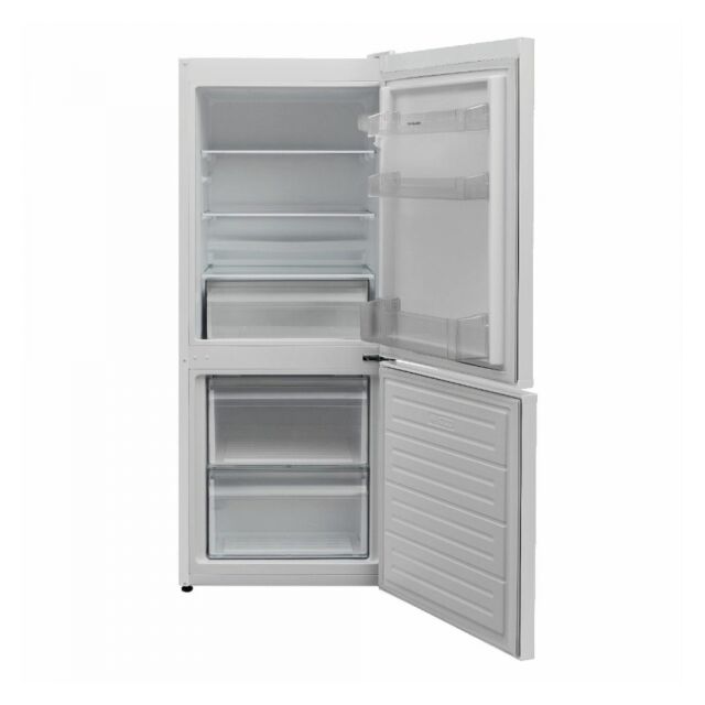 Montpellier MS137W 136 Cm Static White Fridge Freezer, 2 Drawer Freezer