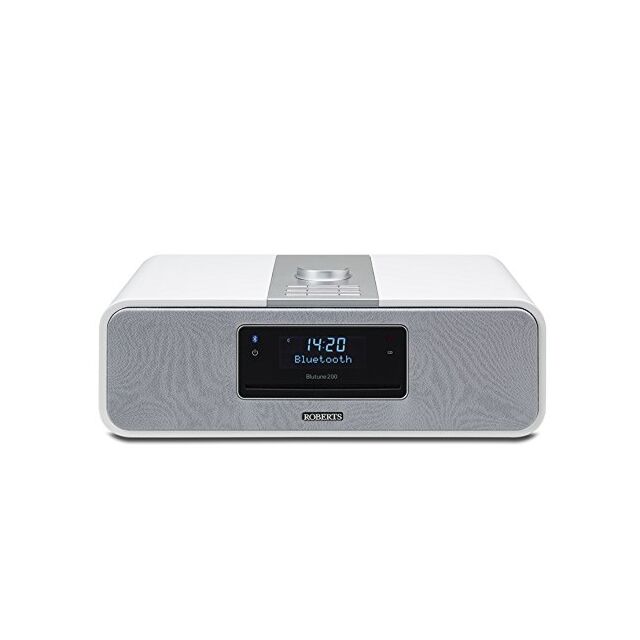 Roberts BLUTUNE 200WH DAB/DAB+/FM/CD/USB/SD/Bluetooth Sound System in White