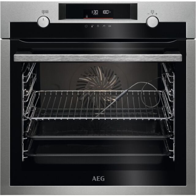 Aeg BCE556060M 6000 Steambake 71 litre A+ single oven
Sensecook Multifunction Oven With Explore Retractable Rotary Controls + Catalytic Ca