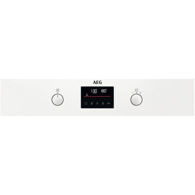 AEG BEB335061W 59.4cm Built In Electric Single Oven - White