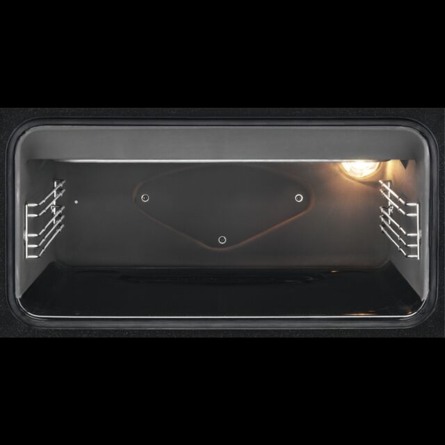 AEG CCB6740ACB 60cm Double Oven Electric Cooker with Ceramic Hob - Black