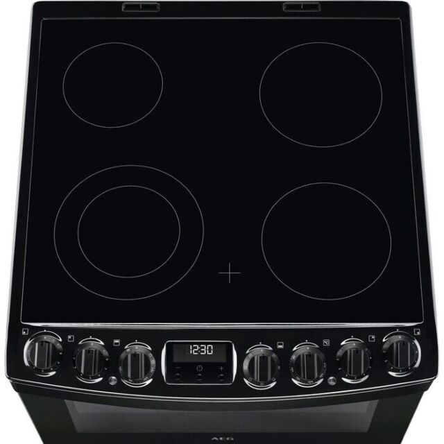 Aeg CCB6741ACB 
60Cm Electric Ceramic Double Oven