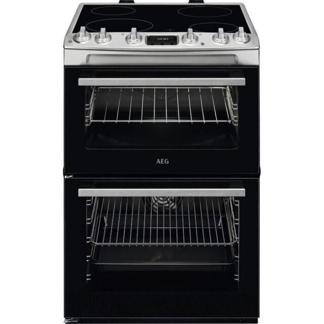 Aeg CCX6540ACM 
60Cm Double Oven With Thermaflow