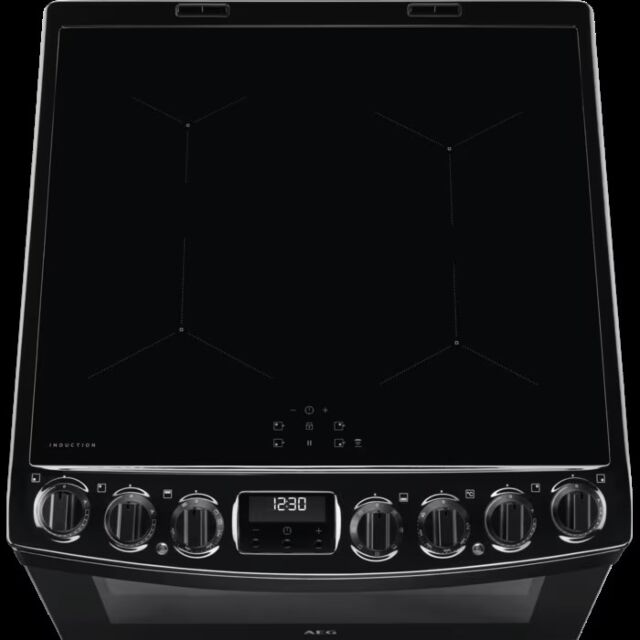 Aeg CIB6743ACB 60cm Electric Induction Double Oven