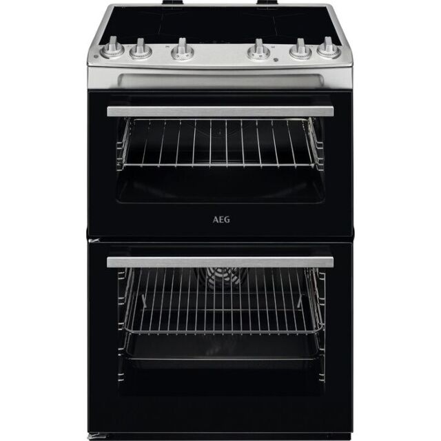Aeg CIX6500ABM 60m Induction, Double Oven Cooker