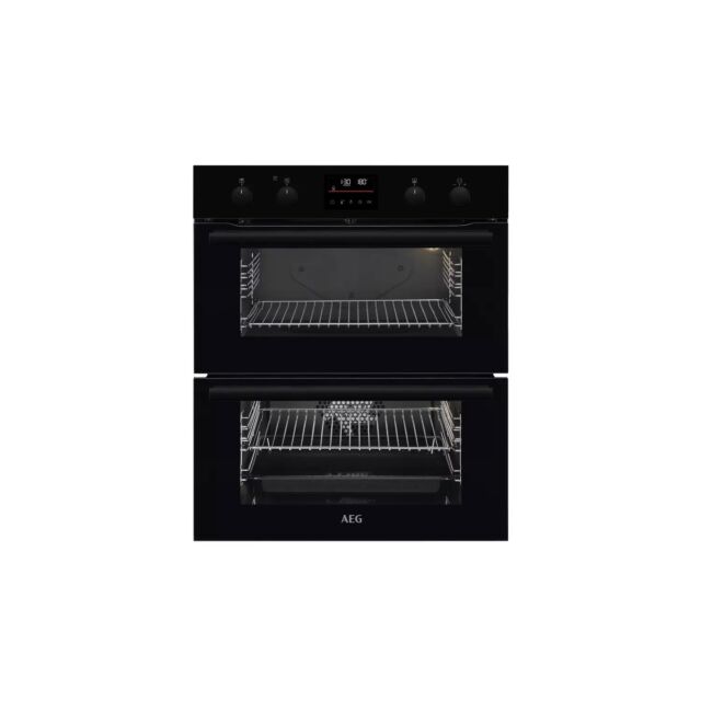 Aeg DUB535060B Built undercounter double Oven
Multifunction Undercounter Double Oven, Retractable Rotary Controls, 5 Main Oven Fun