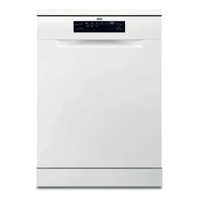 Aeg FFB64627ZW 6000 Satellite Clean 13 Place Dishwasher In White