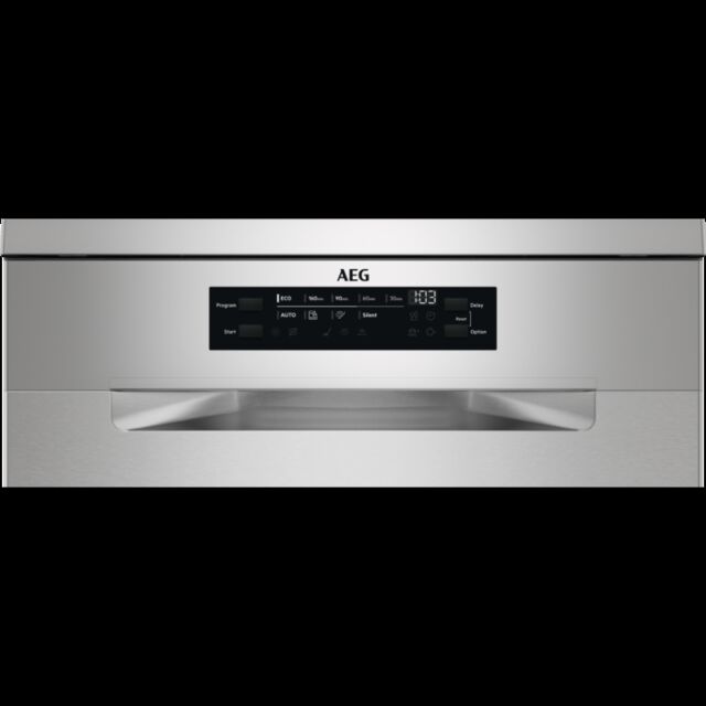 AEG FFB73727PM Dishwasher - Stainless Steel - 15 Place Settings