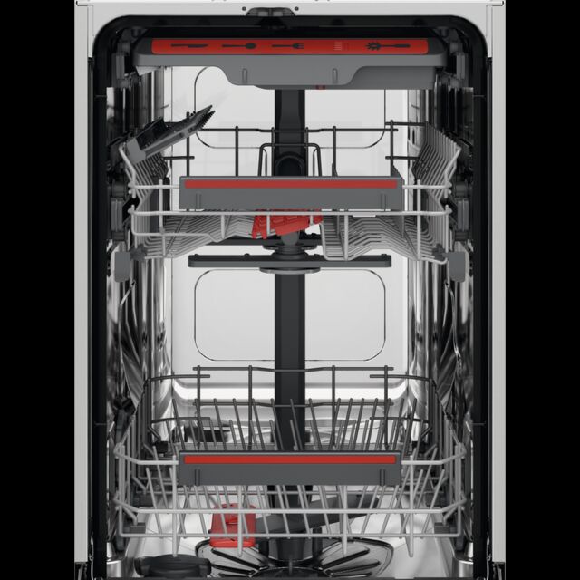 AEG FSE72507P Built In Slimline Dishwasher - White - 10 Place Settings