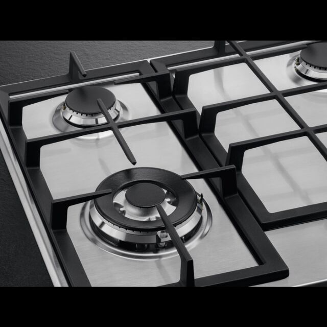 AEG HGB64420YM 60cm Gas Hob - Stainless Steel