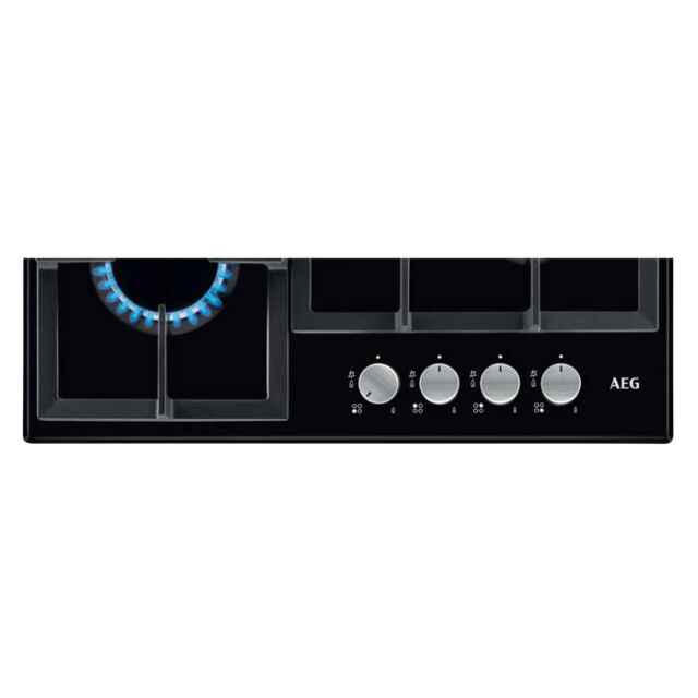 Aeg HGX64200SB 60cm Slimline Gas Hob - Black