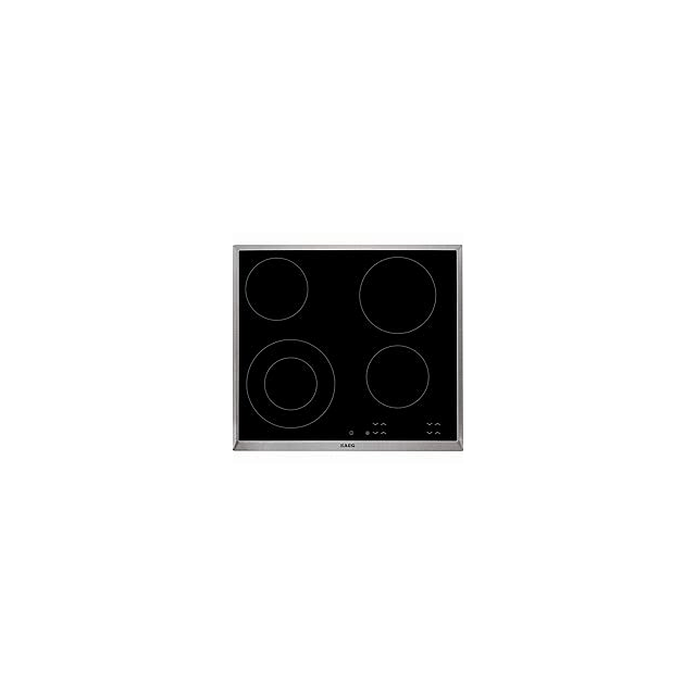 AEG HK624010XB 60Cm Ceramic Hob with front touch controls
