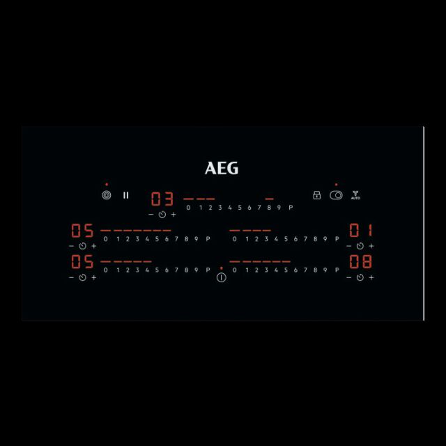 AEG HRE95770FB 90cm Ceramic Hob - Black