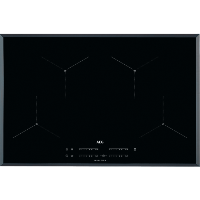 AEG IAE84411FB 80cm Induction Hob - Black