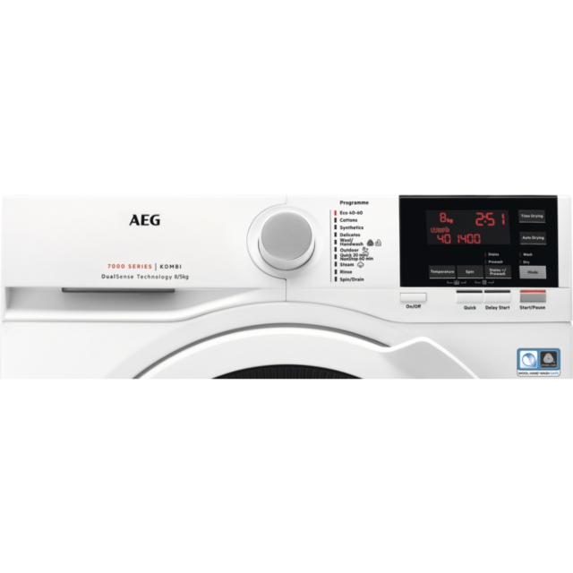 Aeg L7WBG851R 8kg / 5kg 1400 Spin Washer Dryer