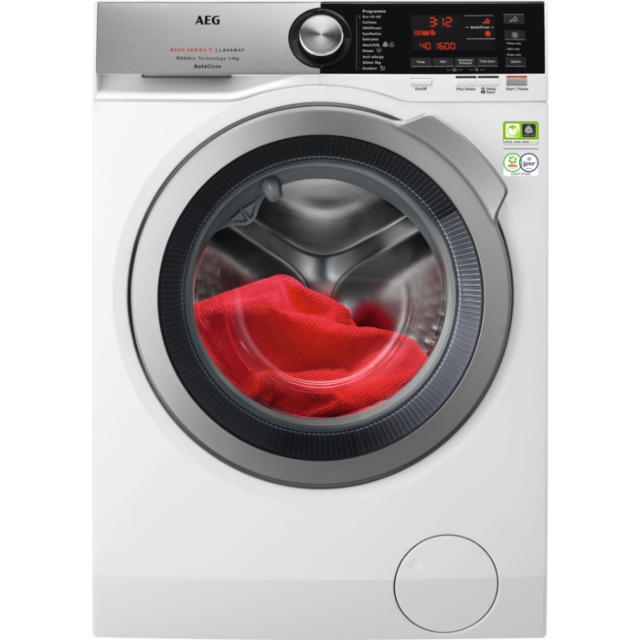 Aeg L8FEC966CA 9kg 1600 Spin Washing Machine
Connected washing machine. 8000 Series, AutoDose and ÖKOMix technology. 9kg wash cap