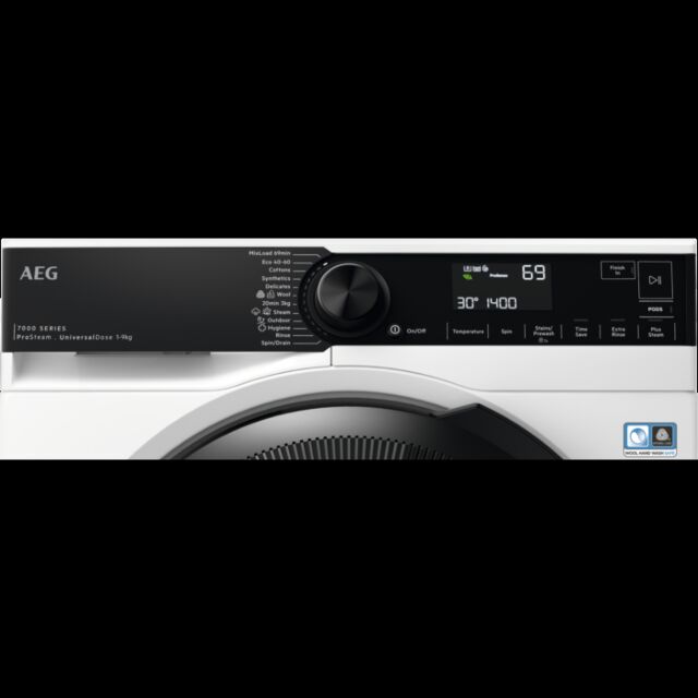 AEG LFR74944UD 9kg 1400 Spin Washing Machine - White