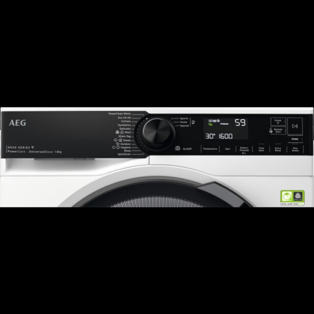 AEG LFR84866UC 8kg 1600 Spin Washing Machine - White