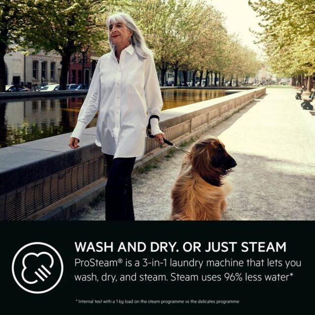 Aeg LWR7195M4B 7000 series 9kg wash /5kg dry 1400 Spin Washer Dryer