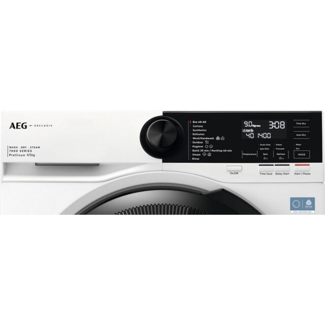 Aeg LWR72956M4B 9kg/5kg 1600 Spin Washer Dryer - White