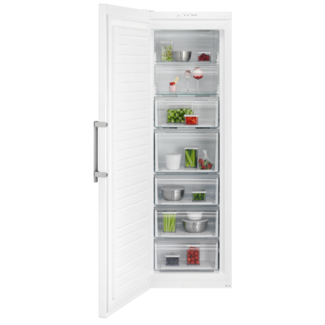 Aeg OAG6N281EW 6000 series 186cm Tall No Frost Upright freezer
Cabinet Freezer, 600, Nofrost, White, E Energy
