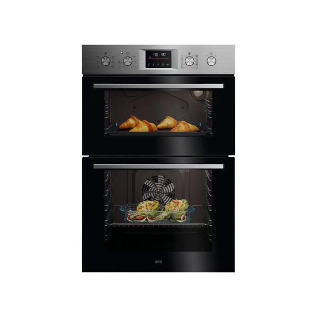 AEG OU5CP40M 61L Double Electric Oven - Stainless Steel