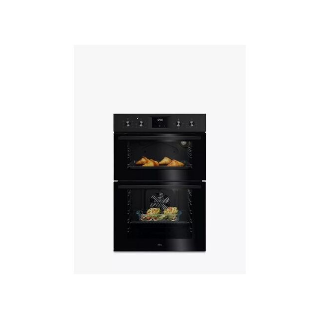 AEG OU5NP20B 66L Double Built In Oven - Black