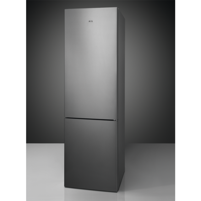 AEG RCB636E2MX 59.5cm 70/30  Fridge Freezer - Stainless Steel