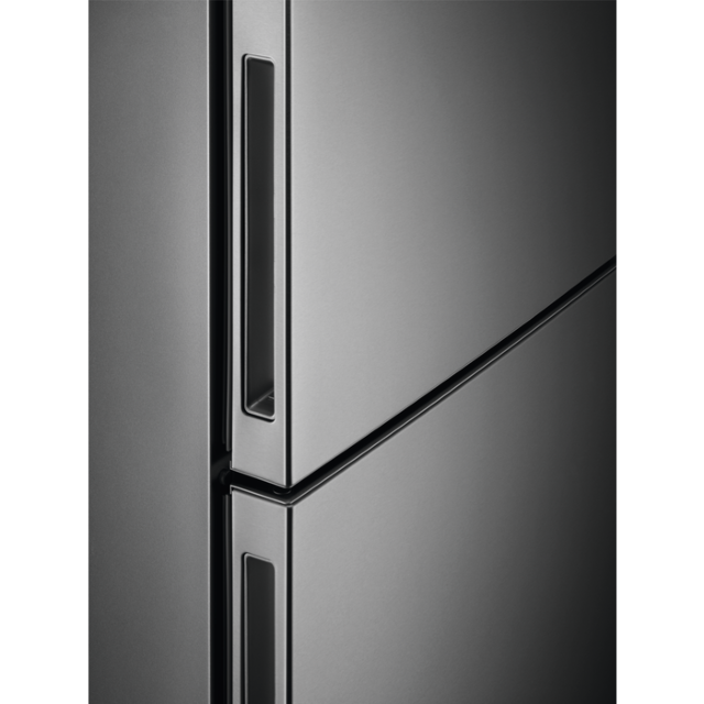 AEG RCB636E2MX 59.5cm 70/30  Fridge Freezer - Stainless Steel