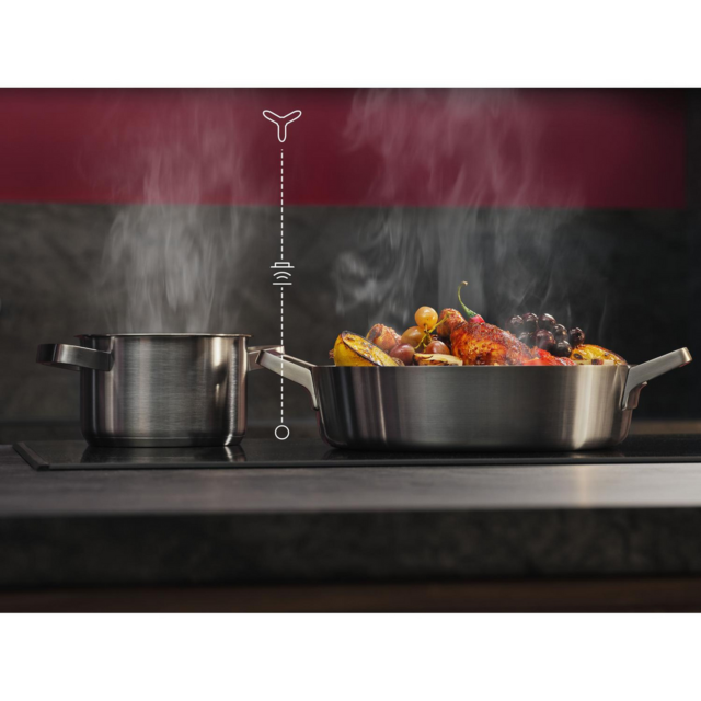 Aeg SO64IB0BFZ Exclusiv Line SO64IB0BFZ 59cm Induction Hob - Black