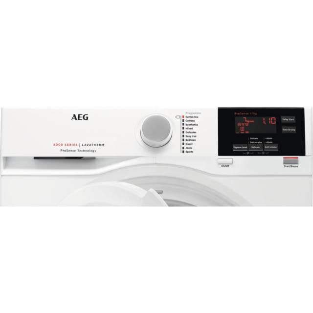 AEG T6DBG720N 7kg Condenser Tumble Dryer - White