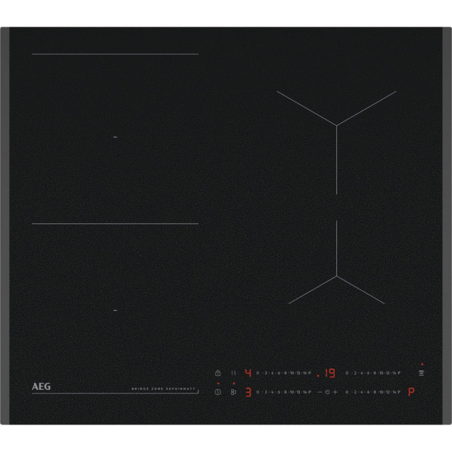 AEG TO64IB00FZ 60cm Black Induction Hob Built-In