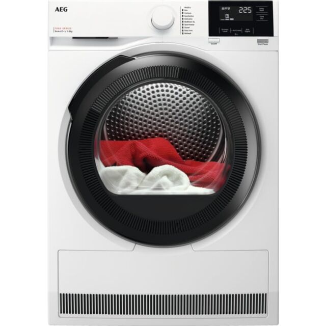 Aeg TR718A4B 8Kg Heat Pump Tumble Dryer With Sensidry® - White